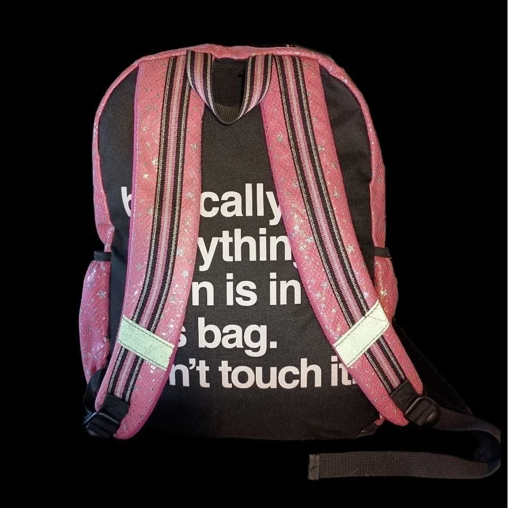JUSTICE Pink Back Pack‎ SKUK023